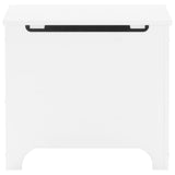 Storage Box with Lid RANA White 60x49x54 cm Solid Wood Pine 4002336