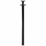Dining Table Legs X-Shaped 2 pcs Black 90x cm Steel 4012924