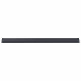 Window Sill Anthracite with wood grain 120 x 15 x 4.5 cm PVC 42046948