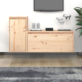 TV Cabinets 2 pcs Solid Wood Pine 3100109