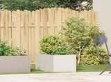 Planter White 40x80x40 cm Cold-rolled Steel 860732