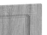 Wall-Mounted Headboard UTRECHT Grey Sonoma Engineered Wood 897811