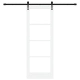 Sliding Door Manual ORKDAL White 78 x 211 cm Wood and metal 3332470