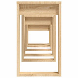 808606 Nesting Tables 3 pcs Sonoma Oak Engineered Wood
