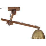 Ceiling Lamp 25 W Antique Brass 105x30x65-108cm E27 371922