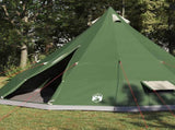 Tipi Tent with Roof Green 560 x 560 x 300 cm Taffeta 42000981
