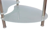 ZNTS Coffee Table with Exclusive Design White 240508