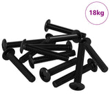 Screw 2647 pcs Silver 5 x 30 mm Iron 864585