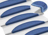 Self-adhesive Stair Mats 20 pcs 56 x 17 x 3 cm Blue 3365788