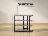 HiFi Stand, with Four Storage Shelves - Dark Grey T3398P377904
