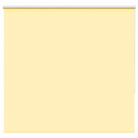 ZNTS Roller Blind Blackout Yellow 155x150 cm Fabric Width 151.6 cm Polyester 4012049