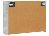 Bathroom Mirror Cabinet Concrete Grey 63.5 x 16 x 62.5 cm 889154