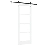 Sliding Door Manual ORKDAL White 78 x 202 cm Wood and metal 3332440