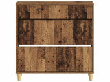 Shoe Cabinet DELFT 78 x 24 x 103 cm Engineered Wood Old Wood 897103