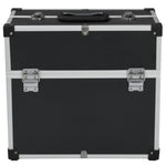 ZNTS Tool Case 38x22.5x34 cm Black Aluminum 91849