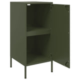 Sideboards 2 pcs Olive Green 36x39x79 cm Steel 843021