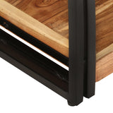 TV Cabinet Wooden tones Solid acacia wood 90 cm TV Cabinet 321978