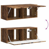 TV Wall Cabinet Old Wood 78.5 x 31 x 29.5 cm Engineered Wood 892225