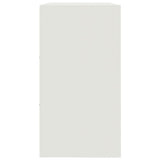 Sideboard White 99x39x73 cm Steel 841726