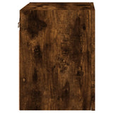 TV Wall Cabinets 2 pcs Smoked Oak 40.5x30x40 cm Engineered Wood 836905