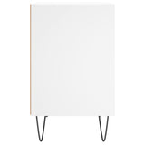 Bedside Cabinets 2 pcs White 40x30x50 cm Engineered Wood 826781