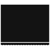 Retractable Awning Manual Black 400 x 300 cm Fabric 3330596
