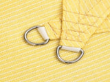 Sunshade Sail 160 g/m Beige 6x6 m HDPE 311114