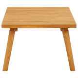 Garden Coffee Table Golden brown Solid acacia wood 90x55x35 cm 46675