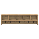 Wall-Mounted Coat Rack Wall-Mounted Artisan Oak Engineered wood 874330