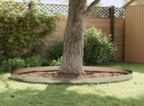Lawn Edging 10 pcs 102 x 15 x 4 cm Steel Silver 8008775