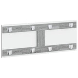 Wall-Mounted Headboard DELFT Grey Sonoma Engineered Wood 897181