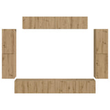TV Cabinet 8 pcs Artisan Oak 3409149