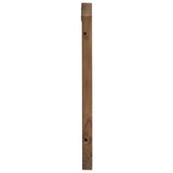 Bed Headboard Natural Solid Teak Wood 42024573