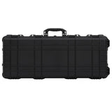 ZNTS Wheeled Flight Case Black 96x42x16 cm PP 51801