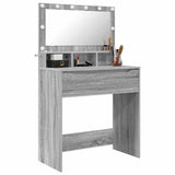 Bedroom Dressing Tables Grey Sonoma 80 x 39.6 x 135 cm 888973