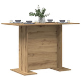 Dining Table Artisan oak 110 x 60 x 75 cm Engineered wood 863165