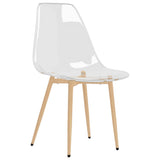 Dining Chairs 6 pcs Transparent PET 3082351