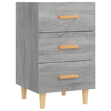 Bedside Cabinet Grey Sonoma 40x40x66 cm Engineered Wood 817322