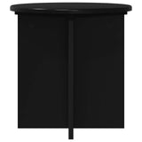 Plant Stand 2 pcs Black 40 x 40 x 40 cm Engineered Wood 899727