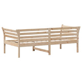Day Bed without Mattress 90x190 cm Single Solid Wood Pine 842878