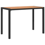 Garden Dining Set 3 pcs Brown Steel 42001770
