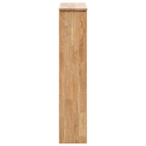 247600 Shoe Storage Cabinet 55x20x104 cm Solid Walnut Wood