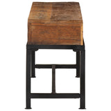 TV Cabinet 110x30x46 cm Solid Wood Reclaimed 351124