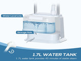 Upright Garment Clothes Steamer with 6 Steam Setting, 45s Fast Heat-up, 1.7L Water Tank and 35g/min T3398P344229
