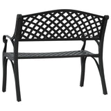 Garden Bench Black Cast aluminium, cast iron Medium Durable 317748