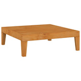 Garden Table Natural Wood Solid Acacia Wood Medium Modular 312154
