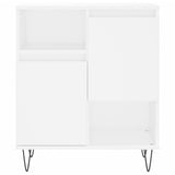 Sideboards 2 pcs White Engineered Wood 3190125