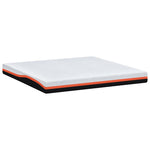 Mattress White and Grey 180 x 200 cm Gel Memory Foam 4106356