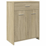4 Piece Bathroom Furniture Set Sonoma Oak Engineered Wood 3325044
