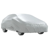 Car Cover for Sedan with Buckle Straps Full Silver L 4008927
